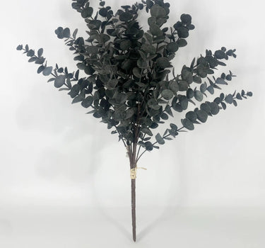 Le Fleur Eucalyptus Spray 26" Black - Silk