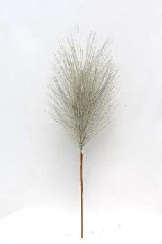 Supreme Pine/Needle Branch Champagne 25" - Artificial Non-Flowering Plants Silk