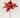 Supreme Poinsettia Stem Red 22" - Artificial Flowering Plants Silk