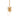 Accent Decor Eloise Gold Fox Ornament 2.75" x 2" x 3.5" - Holiday Ornaments Merchandise