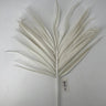Supreme Fan Palm Spray 39'' White - Artificial Non-Flowering Plants Silk
