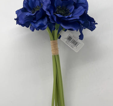 Allstate Anemone Bundle X6 Blue 12" - Uncategorized Silk