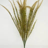 Supreme Dusty Fern Bush 24.5" - Artificial Non-Flowering Plants Silk