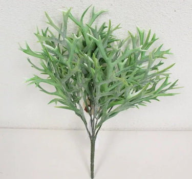 Supreme Deer Horn Leaf Bush 14" - Uncategorized Silk