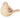 Deco Marché Cream Bird Garden Sculpture With Brown Accents 13" x 7" x 9" - Garden Sculptures Merchandise