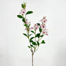 Le Fleur Snow Flower Spray Pink 33.5" - Artificial Flowering Plants Silk