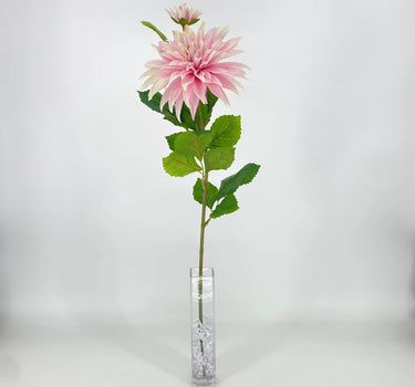 Le Fleur Dahlia Spray Pink 29" - Artificial Flowering Plants Silk