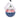 Lake Life with Santa Ornament by Glory Haus, 6-inch holiday ornament in red, white and blue