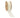 La Ribbons Frayed Edge Chiffon Ribbon Cream 1.5"W x 10yd - Velvet Ribbons Ribbon