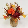 Supreme Mum/Daisy/Astible/Basket 14"H - Artificial Flowering Plants Silk