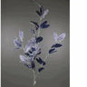 Direct Export Snowy Lamb's Ear Leaf Spray Blue 37" - Artificial Non-Flowering Plants Silk