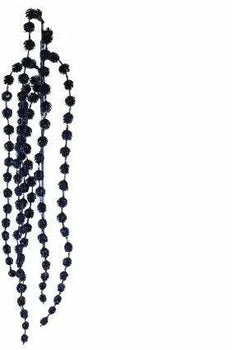 Direct Export Glitter Hanging Pine Spray Midnight Blue 42" - Artificial Non-Flowering Plants Silk