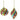 Direct Export Glass Swirl Ball or Drop Orn (2 Asst) Rainbow 4" - Holiday Ornaments Merchandise
