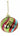 Direct Export Glass Swirl Ball or Drop Orn (2 Asst) Rainbow 4" - Holiday Ornaments Merchandise