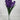 Golden Bell Satin Hyacinth Bush Purple 21" - Uncategorized Silk