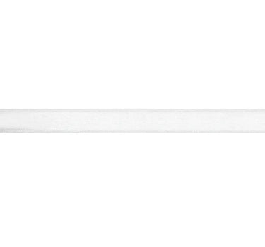 La Ribbons Wired Shimmer Satin Ribbon White with White Backing 1" x 10Yd - Satin Ribbons Ribbon