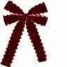 Direct Export Bow Ornament Red/White 13.5x9" - Holiday Ornaments Merchandise