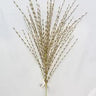 Supreme Pine Glitter Spray Gold 35" - Artificial Non-Flowering Plants Silk