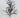 Supreme Glitter Spike Spray Black 31" - Artificial Non-Flowering Plants Silk
