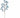 Direct Export Berry Spray Blue/White 24" - Artificial Non-Flowering Plants Silk