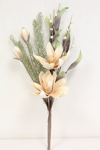 Large Flower Foam Bundle Beige