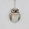 Supreme Brown-White Owl Ornament 10x5x12cm - Holiday Ornaments Merchandise