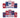 Double-Sided 4th Of July Block Sign 7.5"H x 15"L