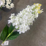 Le Fleur Lilac Spray White 32" - Silk