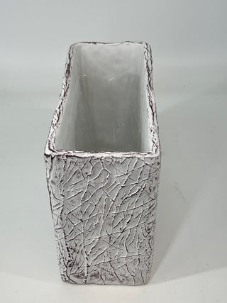 Moss Texture Container White 8.75x11.5x4.75"