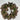 AmBest Magnolia Leaves Wreath Burgundy 28" - Silk