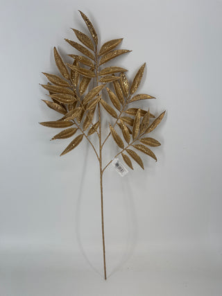Metallic Leaf Spray Gold 27”