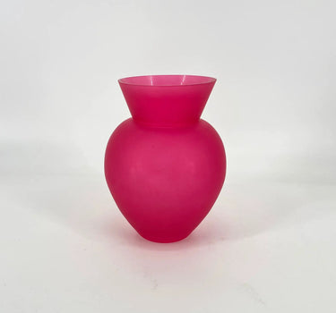 UCI Matte Raspberry Vase 7.5"H - Uncategorized Merchandise