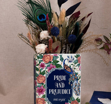 Pride and Prejudice Large Book Vase
