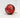 Supreme Glass Ball Ornament w/ Leaves Red/Gold 4" - Holiday Ornaments Merchandise