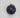 Supreme Glass Ball Ornament Dark Blue-Black 4" - Holiday Ornaments Merchandise