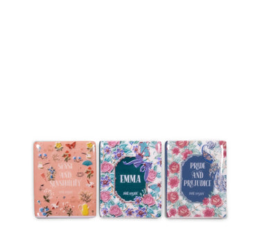 Jane Austen Book Magnet Set