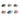 Napco Fish Pick (6 Asst) 4"L - Uncategorized Silk