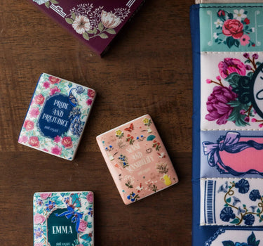 Jane Austen Book Magnet Set