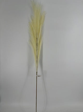 Bushy Pampas Grass Spray 43" Cream