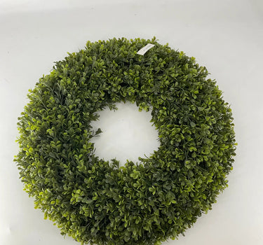 Supreme Boxwood Wreath 20" - Silk