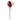 Vickerman Red Banksia Flower Stem 12" - Uncategorized Silk