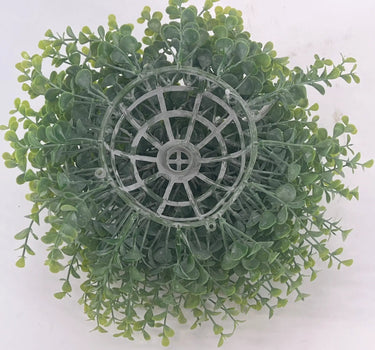 Le Fleur Eucalyptus Half-Ball Green 11" - Artificial Non-Flowering Plants Silk