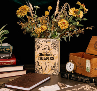 Sherlock Holmes Large Book Vase