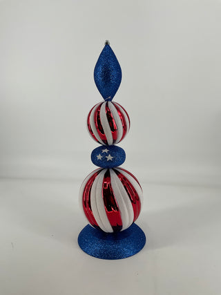 4th Of July Finial 18"H