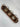 Kalalou Three Glass Candle Holders on Wood Base 18.5”L - Candle Holders Merchandise