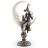 K&K Grey Moon Witch Statue 21" - Seasonal & Holiday Decorations Merchandise