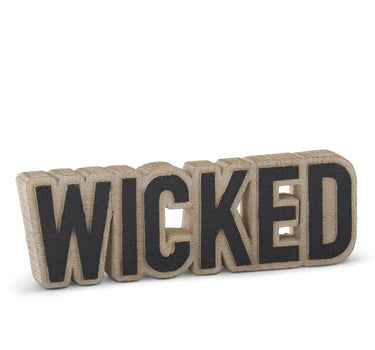 WICKED Cutout Tabletop Sign 8.75"