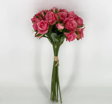 Le Fleur Rose Bundle Hot Pink 12" - Uncategorized Silk