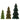RAZ Paper Table Tree Green 12" - Small - Seasonal Village Sets & Accessories Merchandise