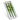 RAZ Green Finial Ornament (Box of 3) 3 Asst 11" - Holiday Ornaments Merchandise